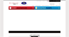Desktop Screenshot of karatsanitaryware.com